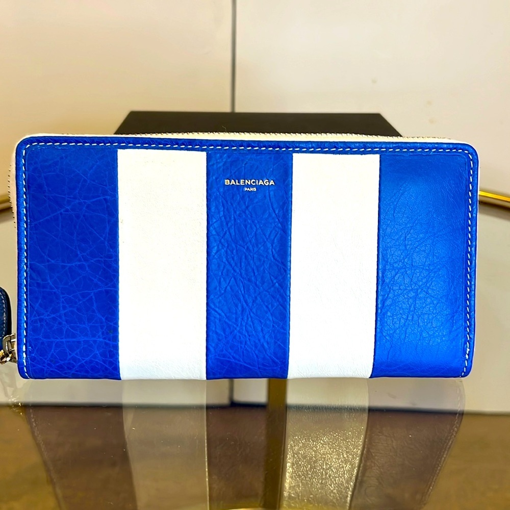 Balenciaga Cuir Arena Multicolor Wallet